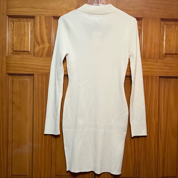 Say What? Ivory Sweater Dress Size XL NWT - Picture 5 of 7